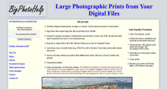 Desktop Screenshot of bigphotohelp.com